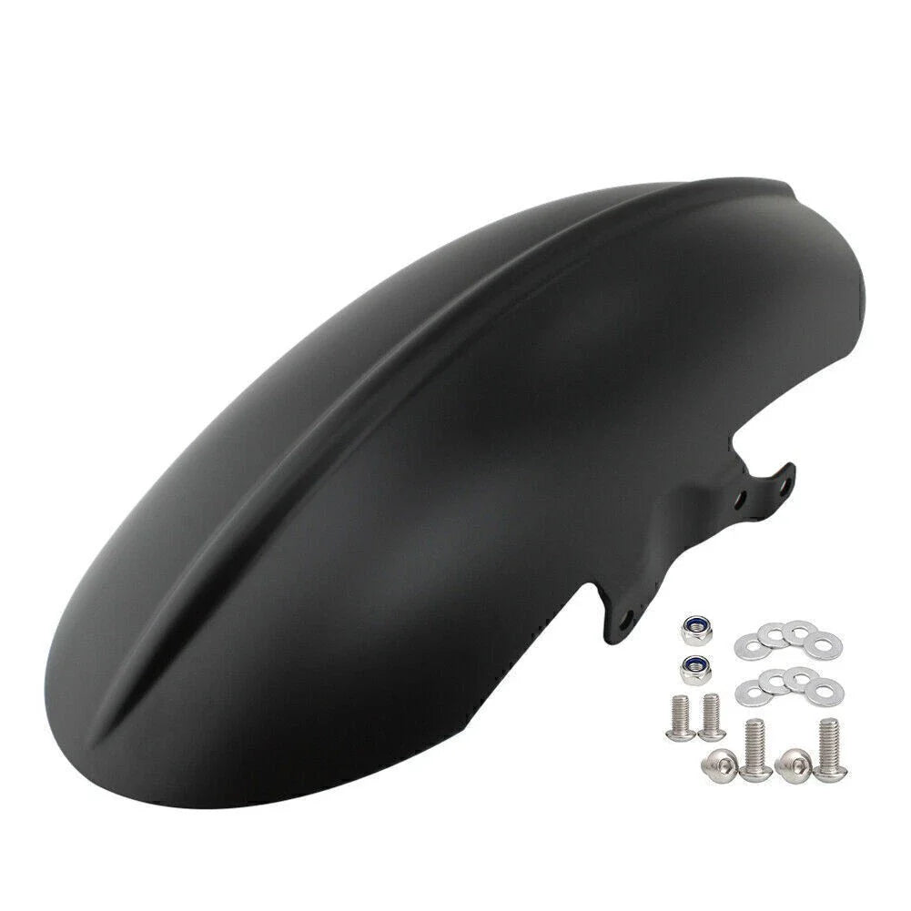 Black Short Motorcycle Front Mudguard Fender for Bobber Speedmaster