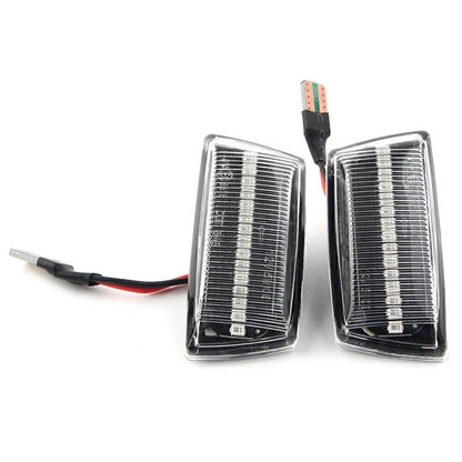 LED Dynamic Side Marker Lights for Opel Astra H MK5 Zafira B MK2 Clear