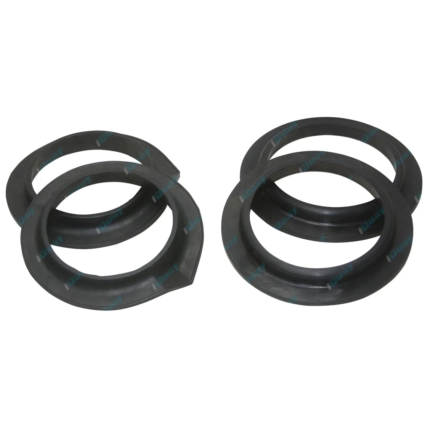 Set Front+Rear Rubber Coil Spring Seat Insulators for Patrol GQ Y60 GU Y61 GR