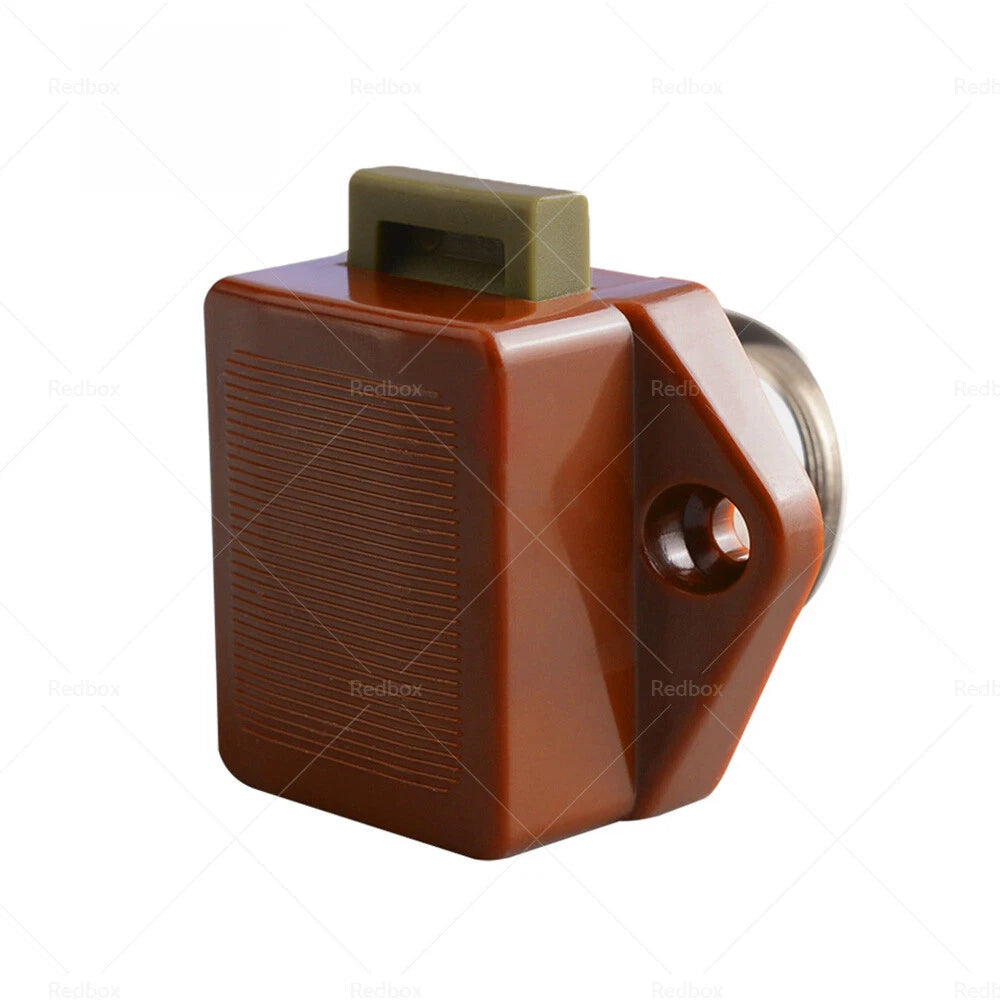 5x Push Button Latch Knob Catch Lock for Drawer Cupboard Caravan Cabinet