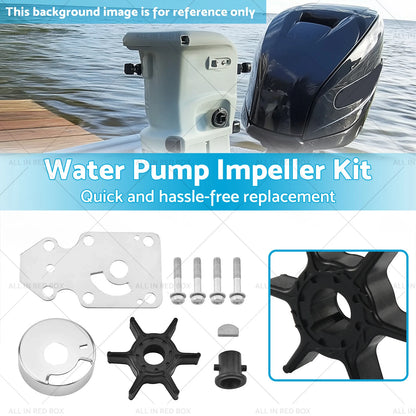 Water Pump Impeller Kit for Yamaha 9.9 15 HP 2-Stroke