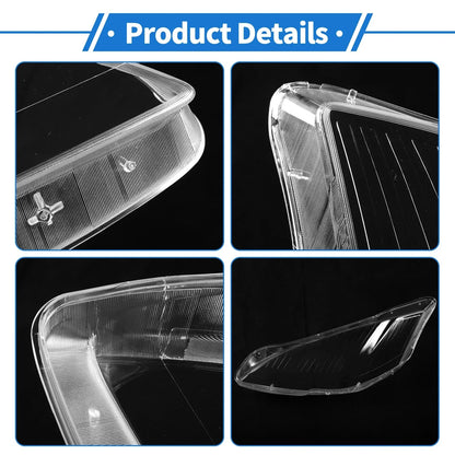 Car Front Right Headlight Lens Cover for Mercedes-Benz S-Class (2006-2009)