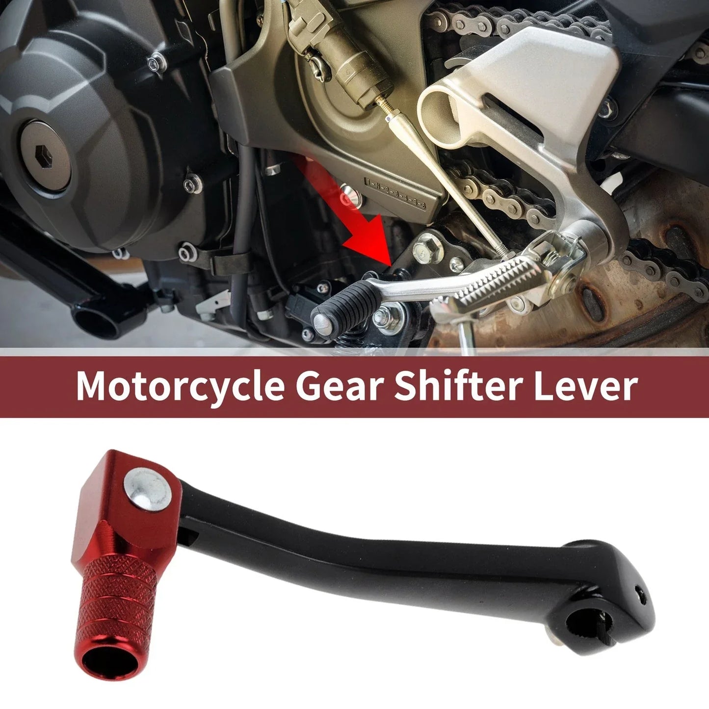 Folding Motorcycle Gear Shifter Lever for Honda XR50 (2004-2009)