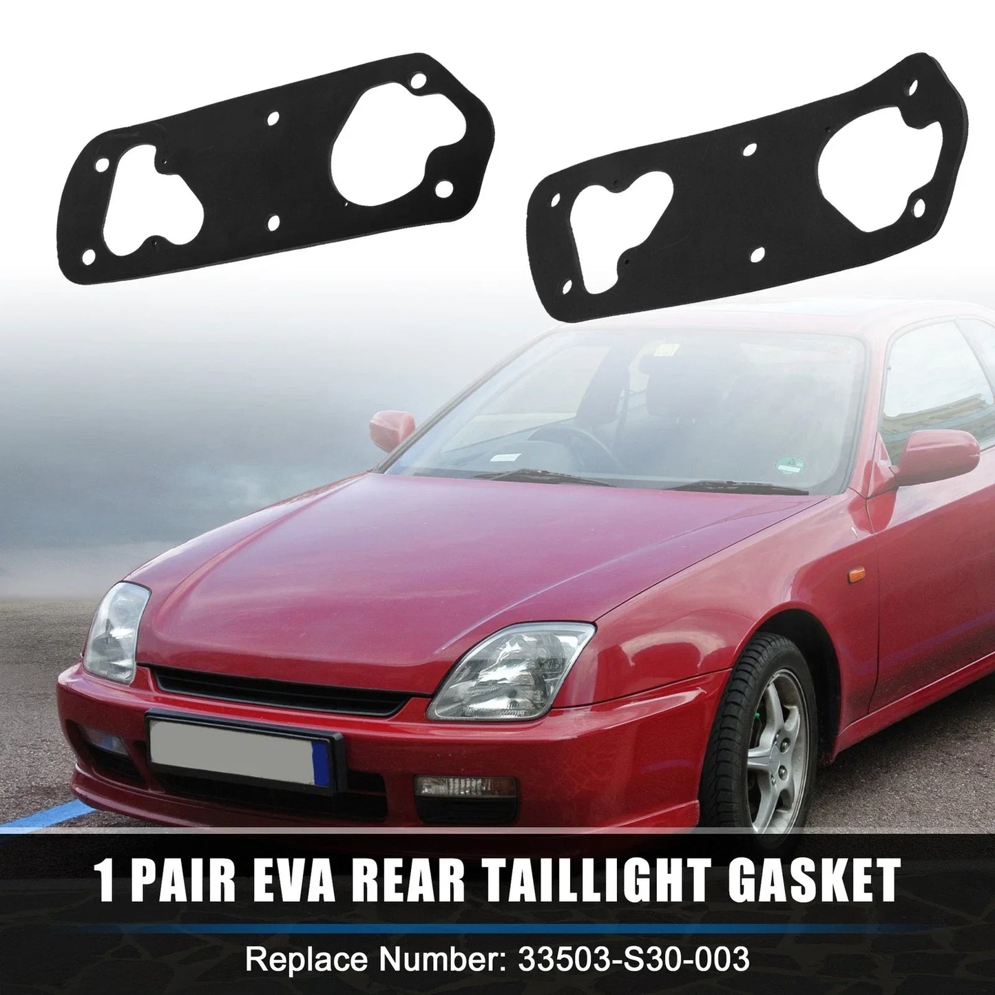 EVA Rear Taillight Gaskets for Honda Prelude (1997-2001) - 1 Pair