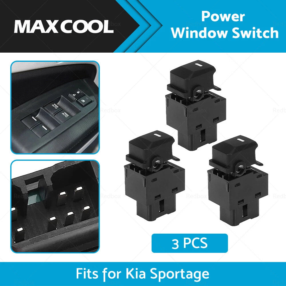 3 x Power Window Switch for Kia Sportage (2010-2015)