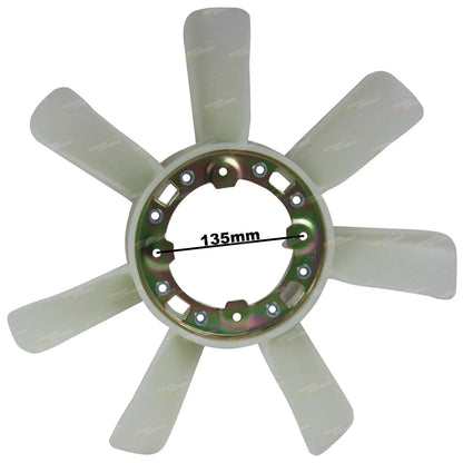 Cooling Radiator Fan 7 Blade for Hilux Diesel LN130 3L 2.8L 4Runner Surf 4wd