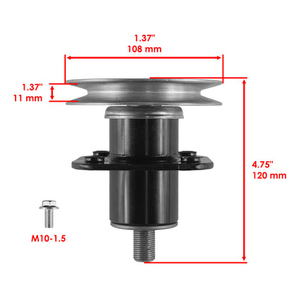Caltric Spindle Assembly Replacement for Ariens 915171 Kohler Zoom 42" (2000–2000)