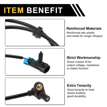 ABS Wheel Speed Sensor for Chevrolet Silverado 2500 (1999-2000) 1 x Front Left/Right