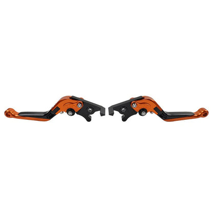 CNC Orange Extendable Brake Clutch Levers for BMW C650GT, C600 SPORT (2011-2017)