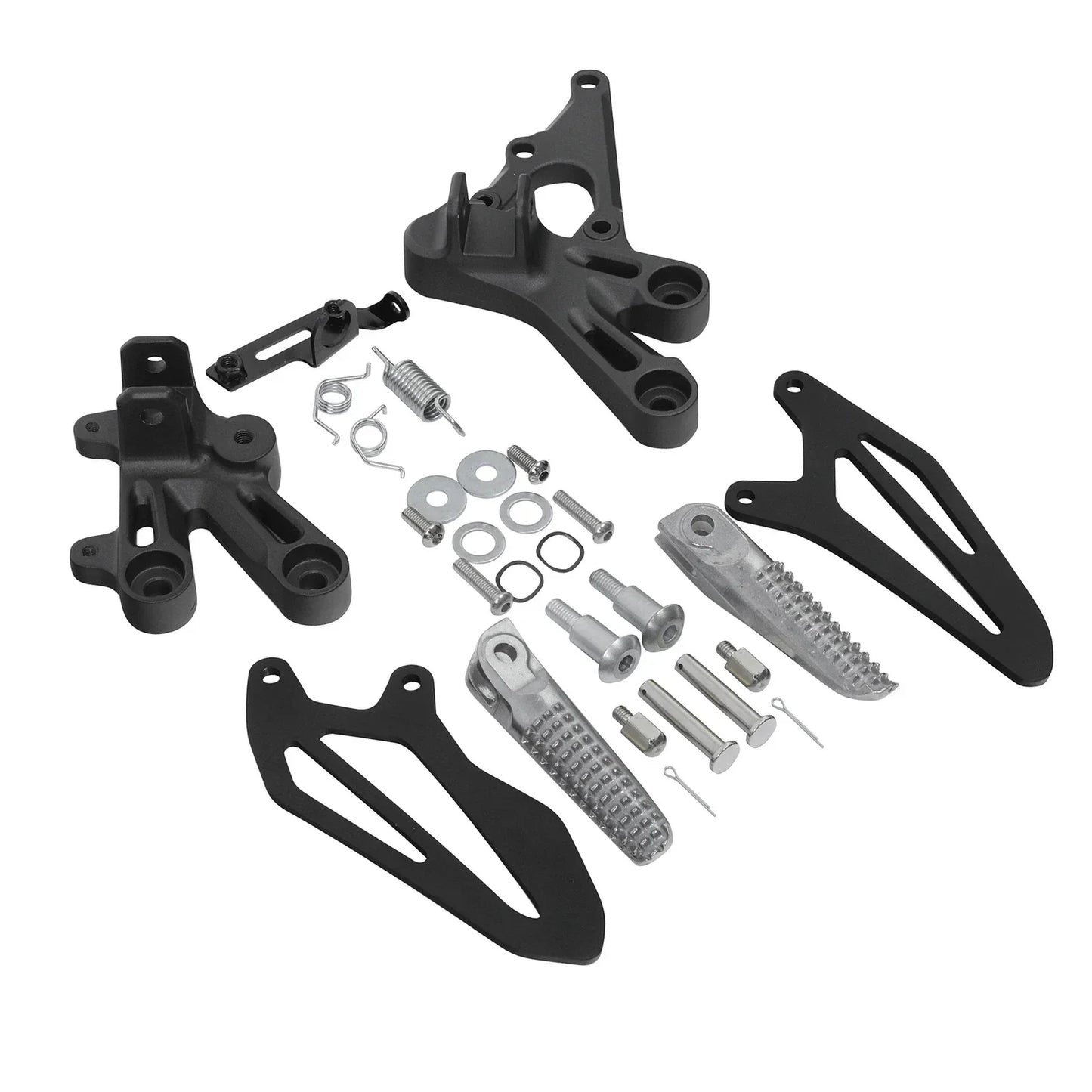 Front Rider Driver Footpegs Bracket Set for Yamaha YZF R7 (2022-2025)