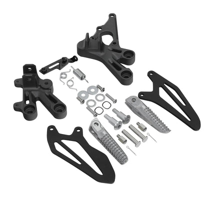 Front Rider Driver Footpegs Bracket Set for Yamaha YZF R7 (2022-2025)