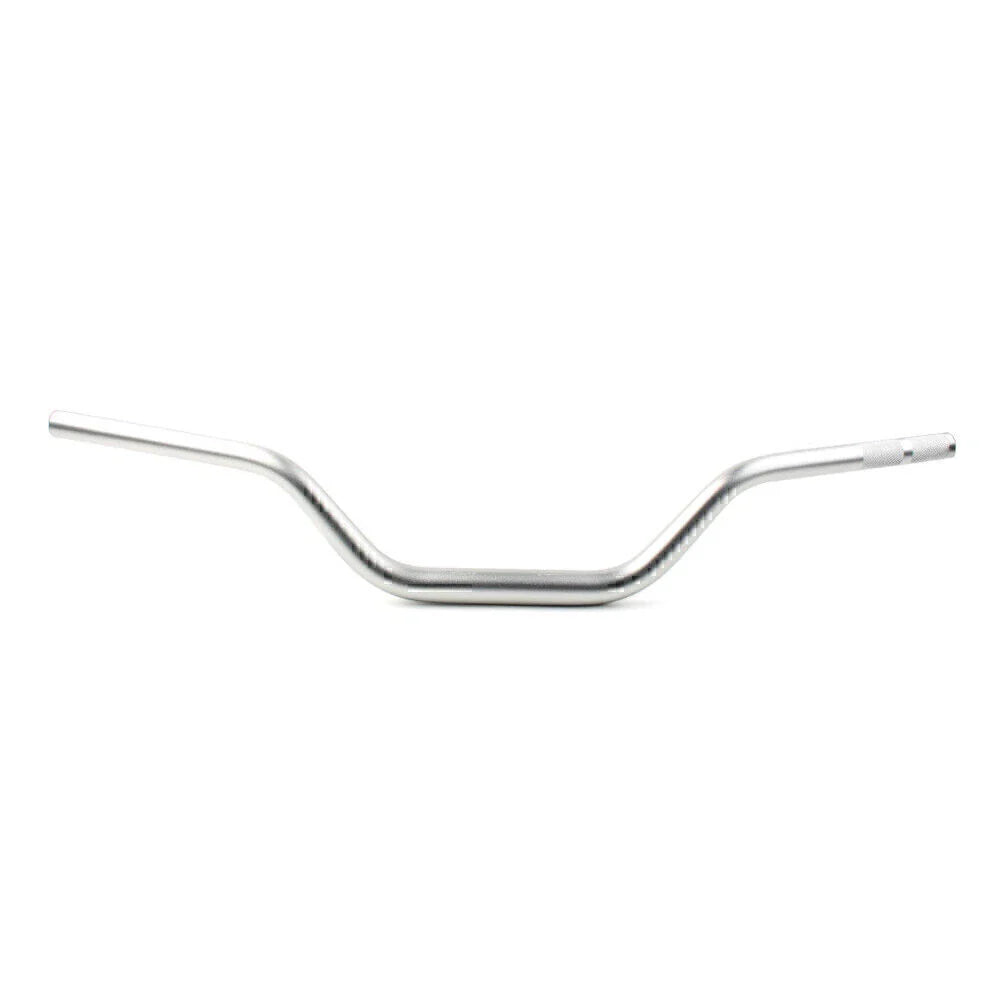 1 1/8" Mid Handlebar Fat Bars for Dirt Pit Bike Motorcycle ATV MX Silver