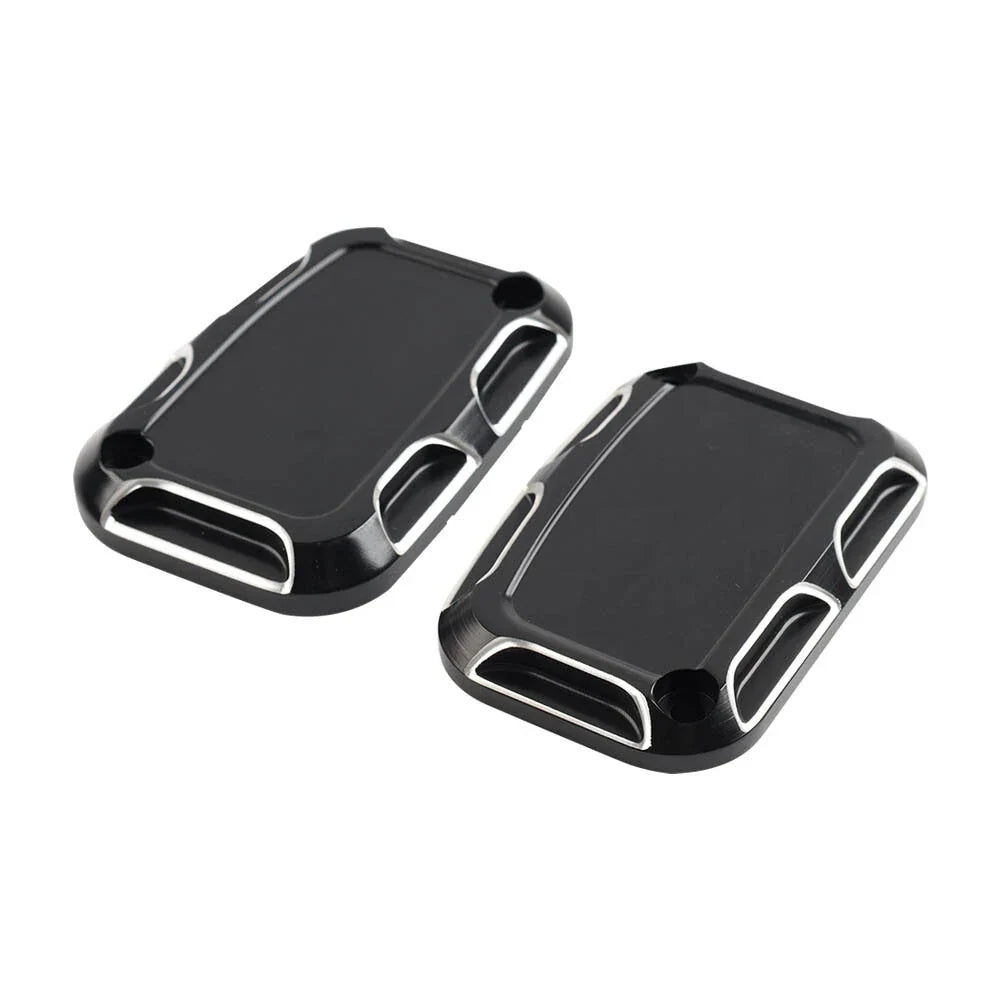 Front Brake Master Cylinder Covers for Harley Street Glide, Road King, V-Rod