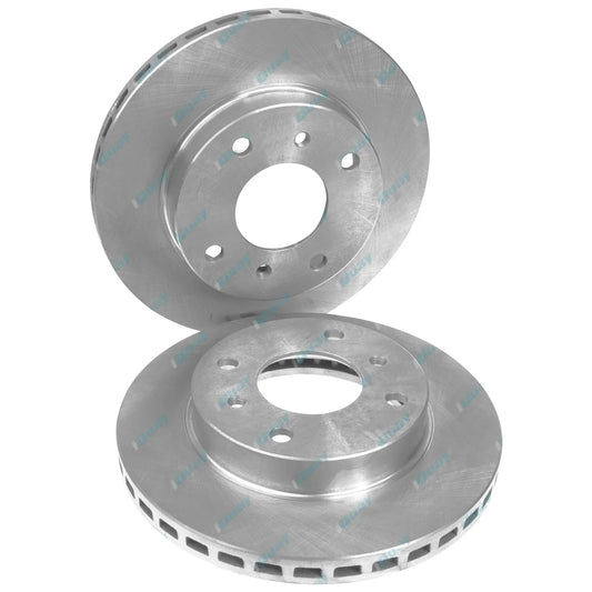 2 Front Disc Brake Rotors for Nissan Pintara U12 4cyl 2.0L 2.4L 1989-1992