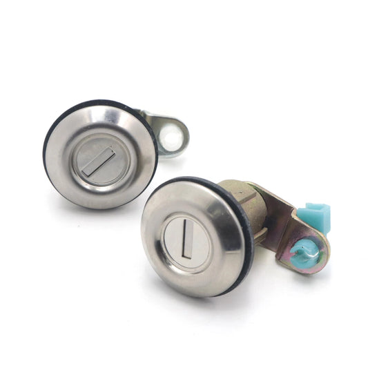 Door Lock w/ Retainer Clips & Keys for Mitsubishi Delica 1986-1999