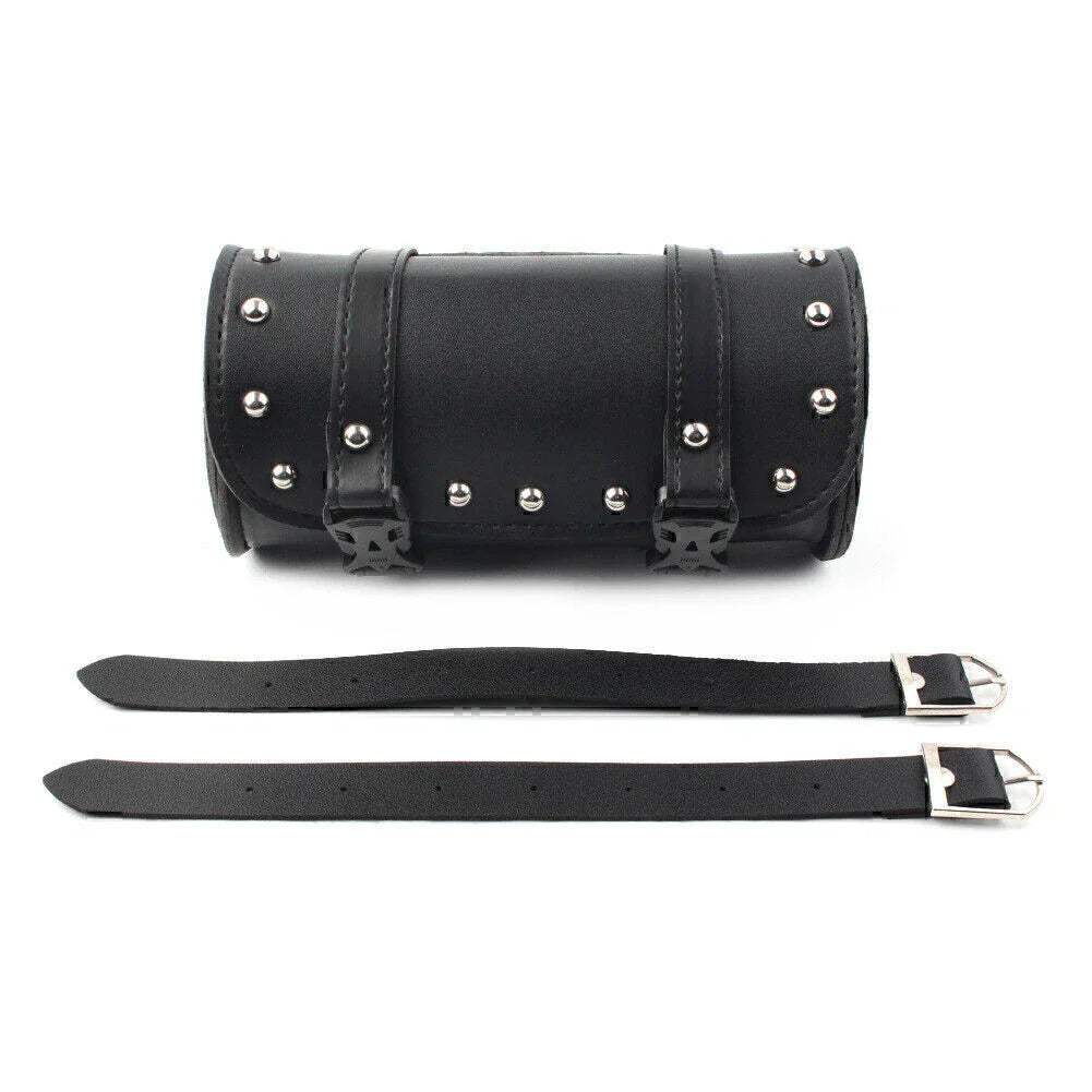 Saddlebag Fork Roll Barrel Bag for Touring Motorcycle