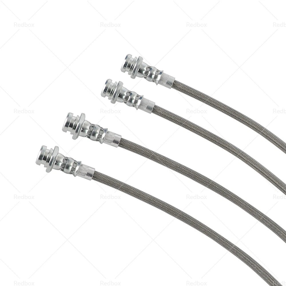 Braided Brake Line Hose Set for Nissan Patrol GQ Y60/Ford Maverick DA (1990-1997)
