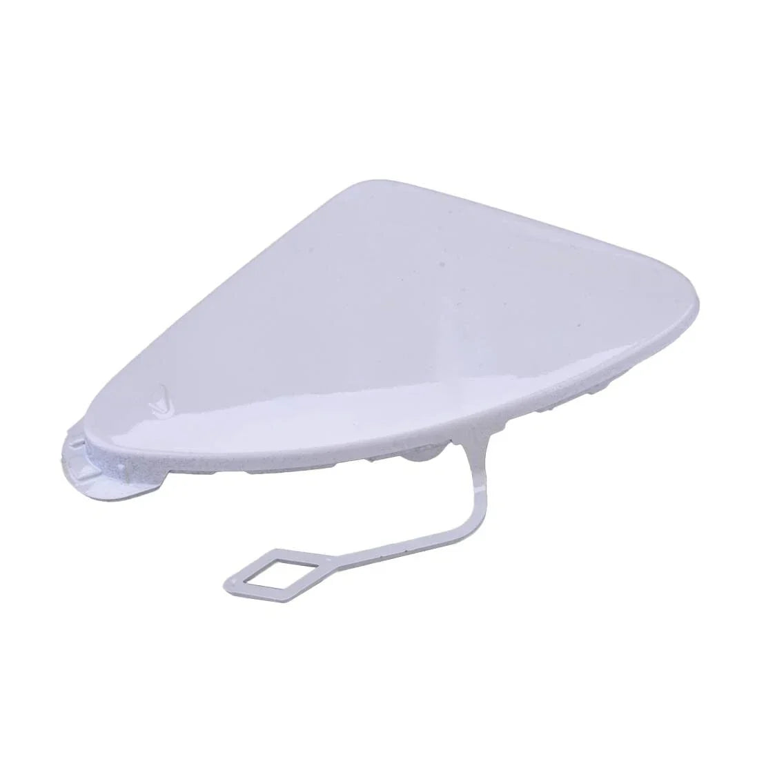 White Front Bumper Tow Hook Eye Cap Cover for BMW 3 Series 328i (2012-2015)