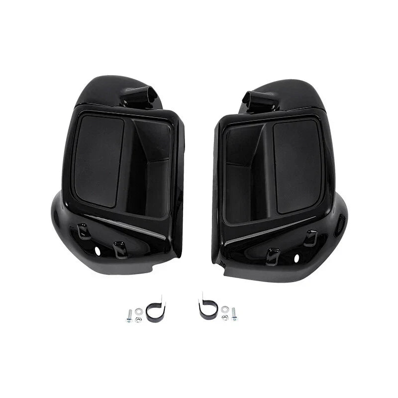 6.5" Lower Vented Leg Fairings with Speakers for Harley Touring (2014-2024)