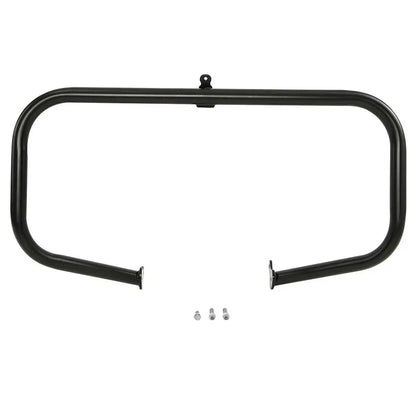 Black Highway Engine Guard Crash Bar Footpeg for Harley Electra Glide (09-24)