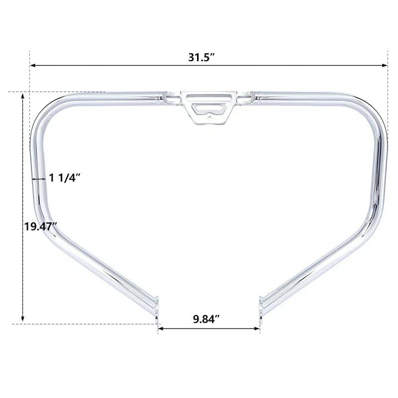 Engine Crash Guard Bar for Harley Softail Fat Bob Breakout (2018-2025)