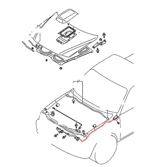 Bonnet Release Cable for Mitsubishi Triton Colt L200 Strada 1996-2006