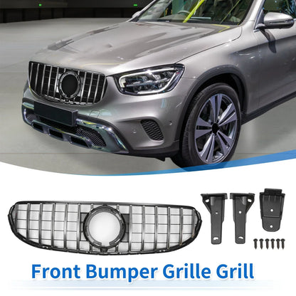 Front Upper Bumper Grille for Mercedes-Benz GLC300 (2016-2023)