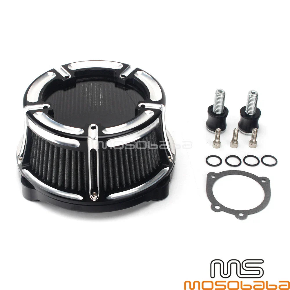 Gray Air Cleaner Intake Filter for Harley XL Sportster (2004-2021)