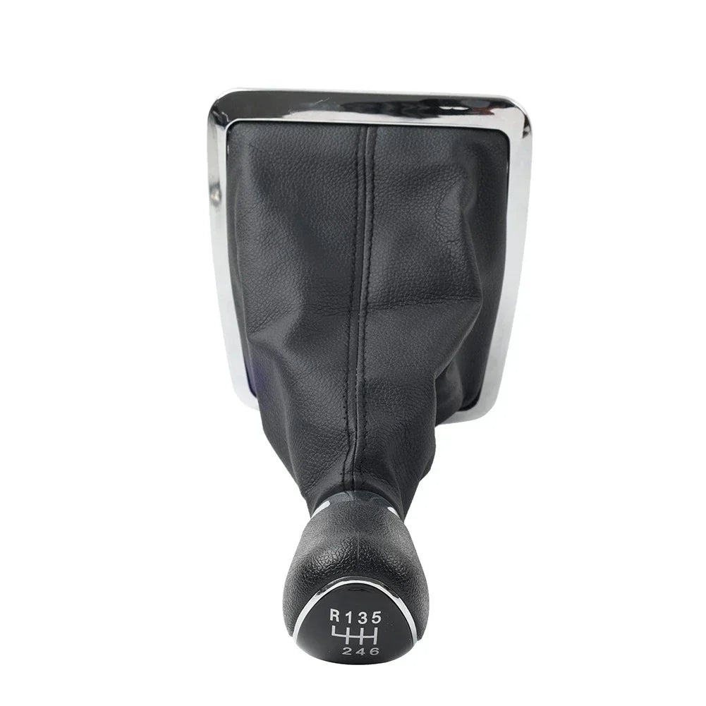 Gear Knob & Leather Dust Boot Cover for Ford Focus Mk2 2005-2012 6 Speed