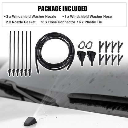 Windshield Washer Nozzle Set for Chrysler 200 (2011)