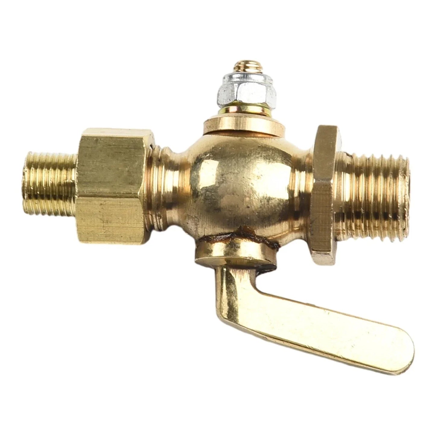 Valve Brass Petcock 6.5mm Copper Dowel Mouth Standard Pattern