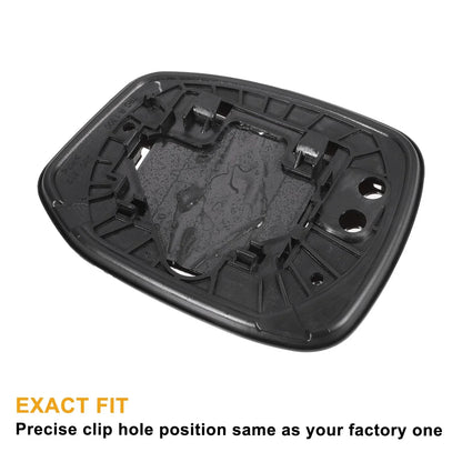 White Mirror Glass w/ Back Non-heated for Honda