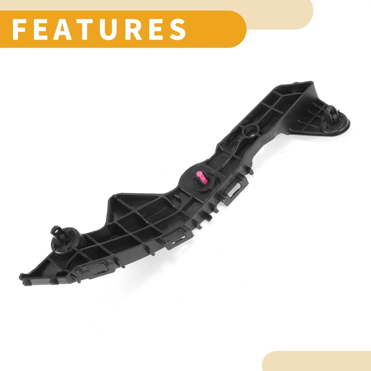 Front Bumper Support Bracket for Lexus NX300h 2015-2021 (1 x Black)