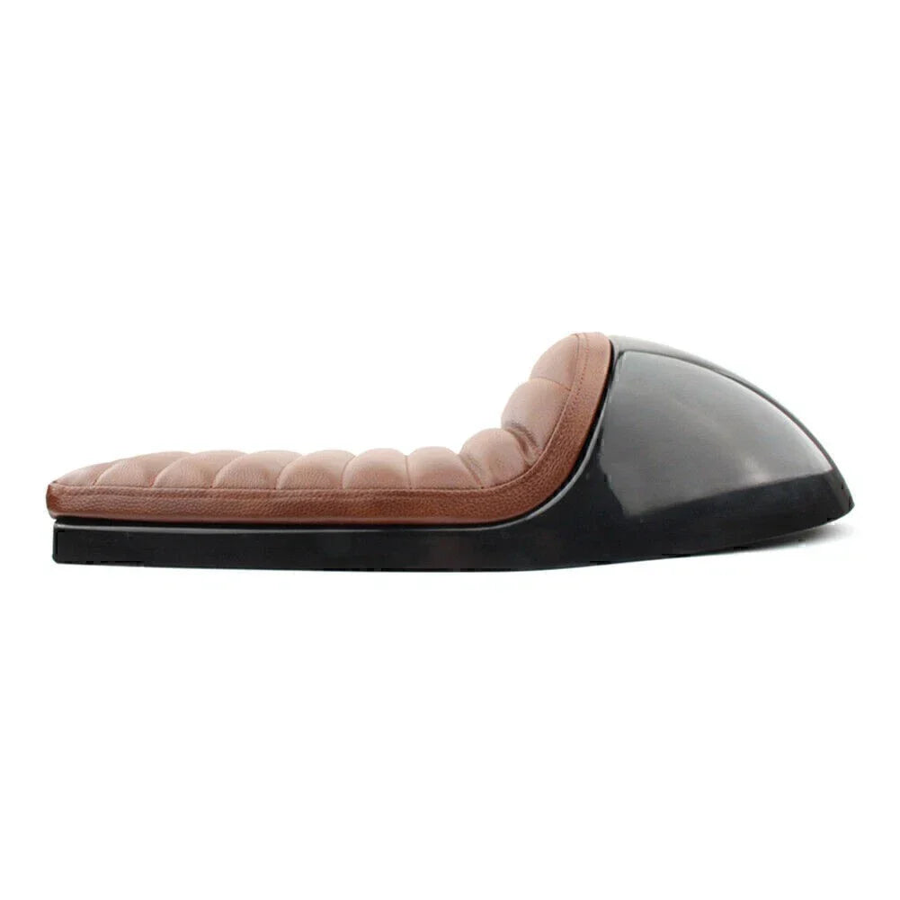 Retro Seat Pan Base Cushion for Scrambler Cafe Racer - Brown