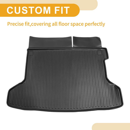 Cargo Liner Rear Trunk Mat for Honda HR-V 2016-2022 Vertical Stripes TPE