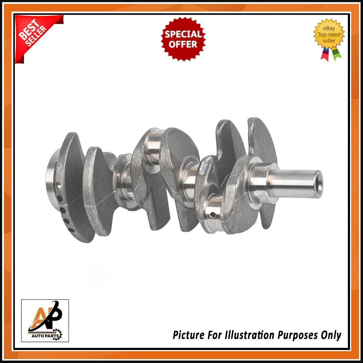 Crankshaft for Honda Civic P10A2 with Engine Rebuild Kit (1996–2000)