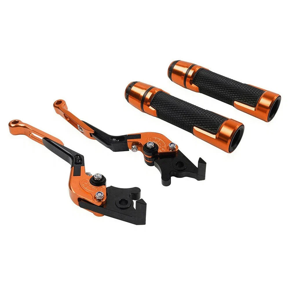 Folding Extendable Brake Clutch Levers Grip Set for Triumph Speed Twin (2019-2023)