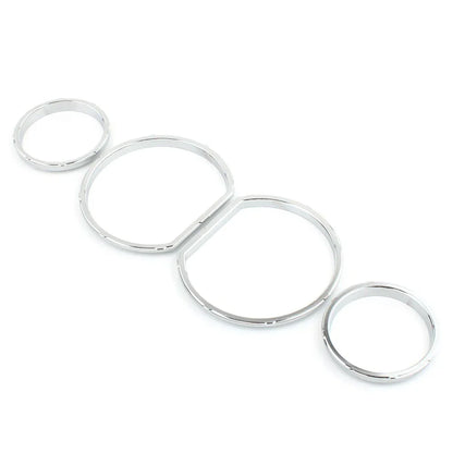 Chrome Instrument Board Gauge Bezel for Harley Touring Electra Street Glide (2009-2023)