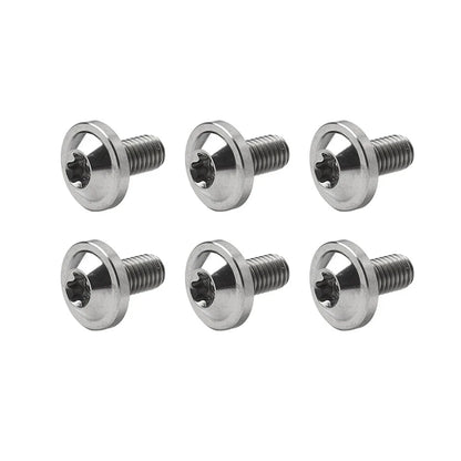 6 x M6x10mm Alloy Torx Head Screws for Titan Motorcycle Bike