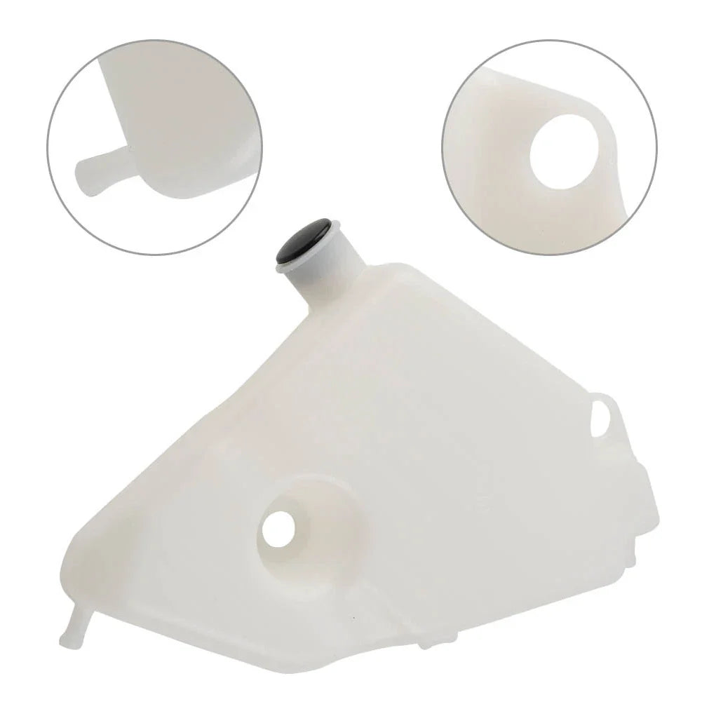 1x White Radiator Coolant Overflow Tank for Kawasaki ZX10R (2006-2007)