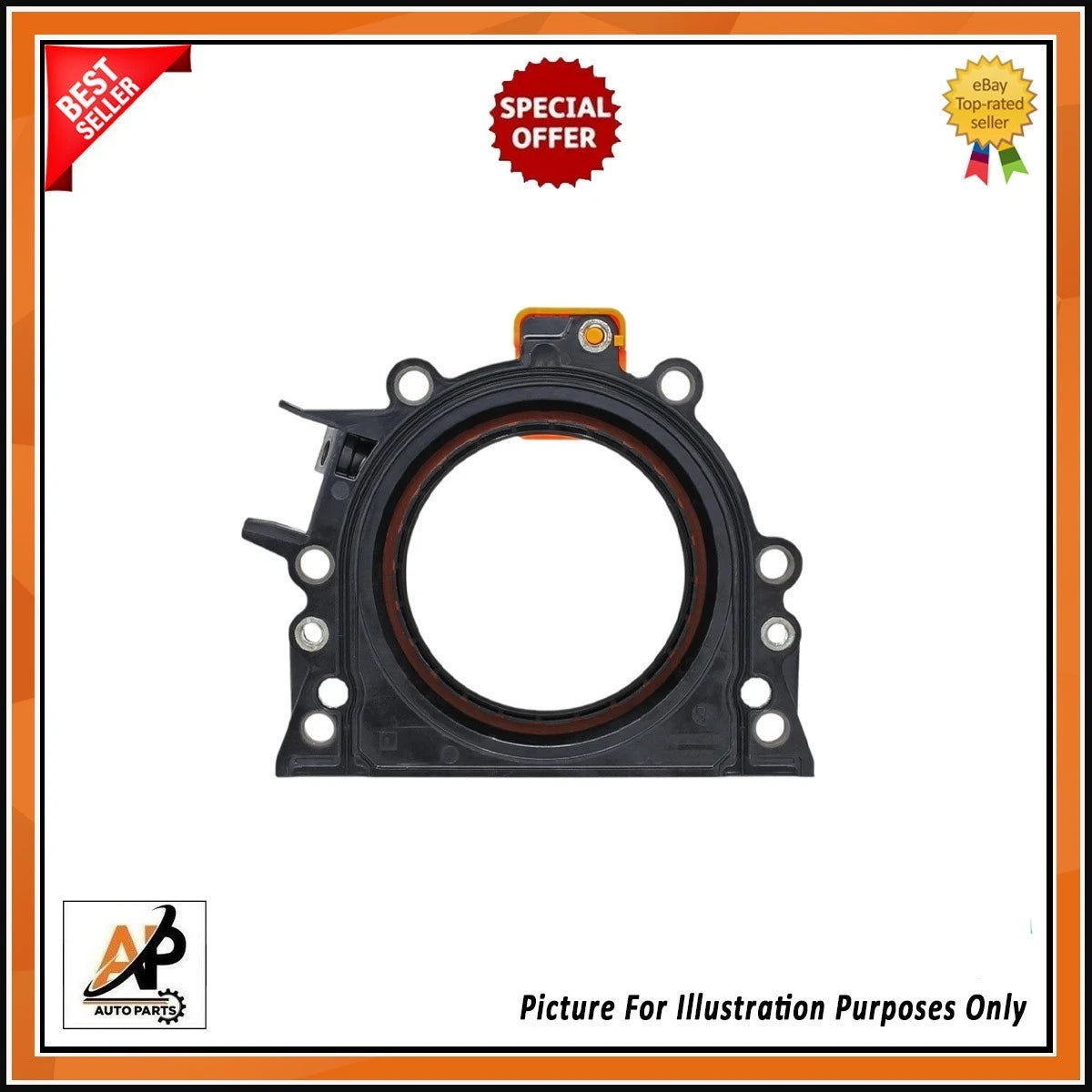 Crankshaft Oil Seal Rear for VW 1.9 2.0 TDI Diesel (New) () (OEM) (2006–2014)