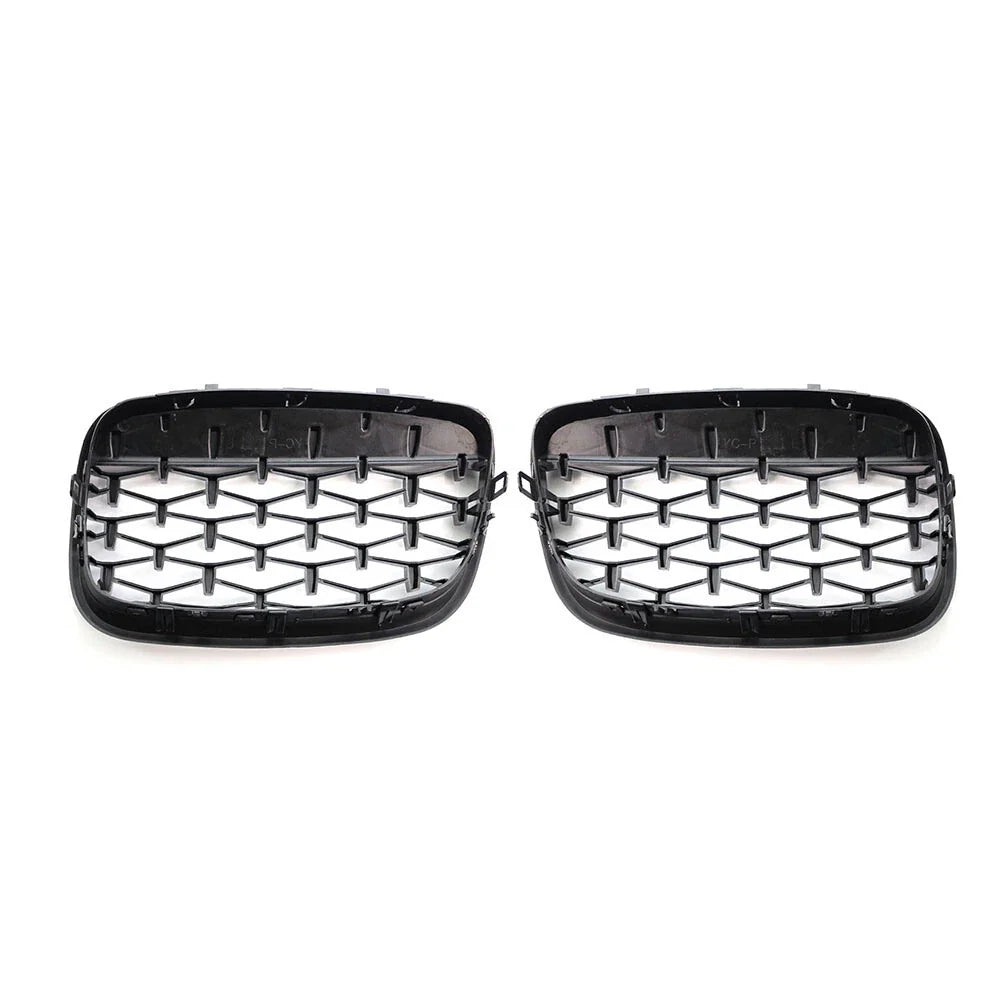 Diamond Grille Front Bumper Kidney for BMW X5 X6 (2007-2013)