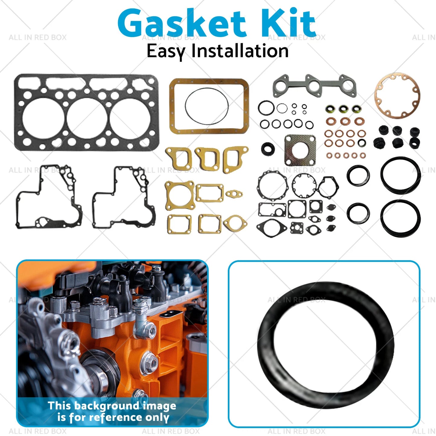 Gasket Kit for Kubota D950 B7200D B7200E B7200HST-D B8200E