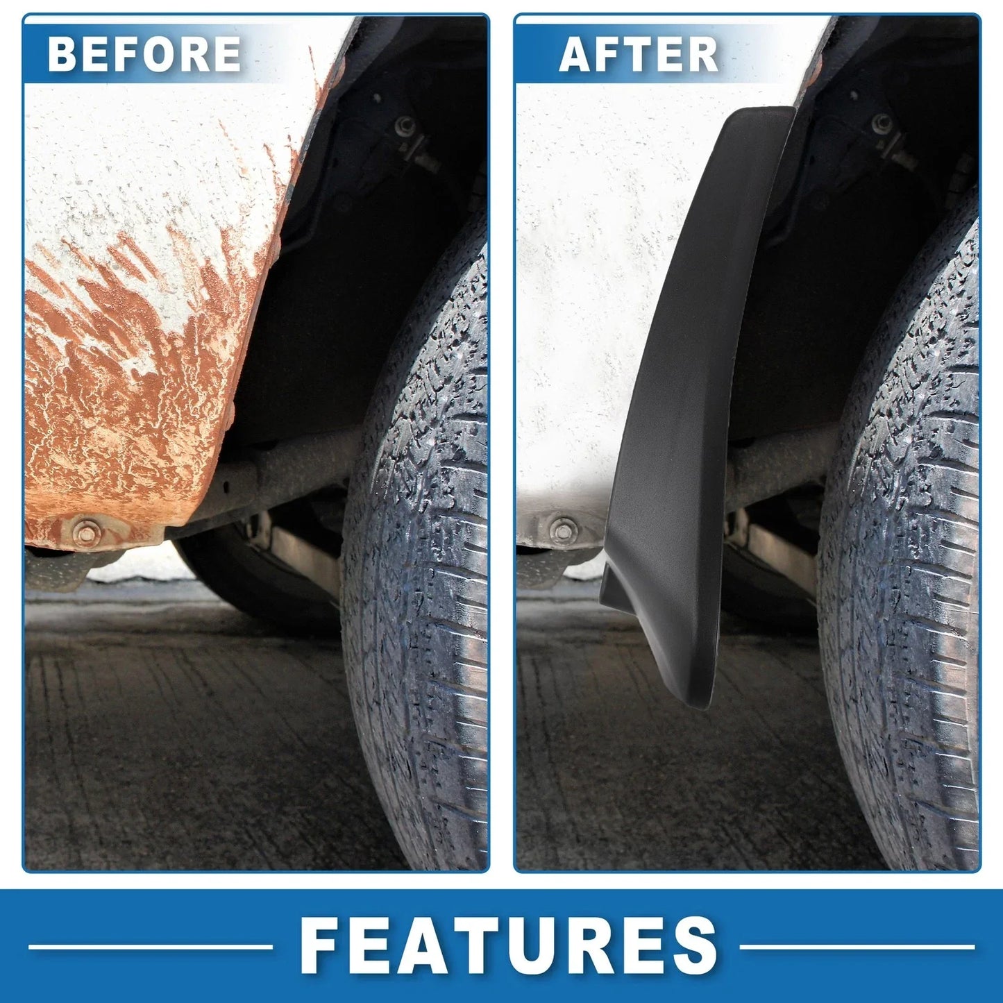 Mud Flap Splash Guard for Hyundai Elantra (2017-2019)