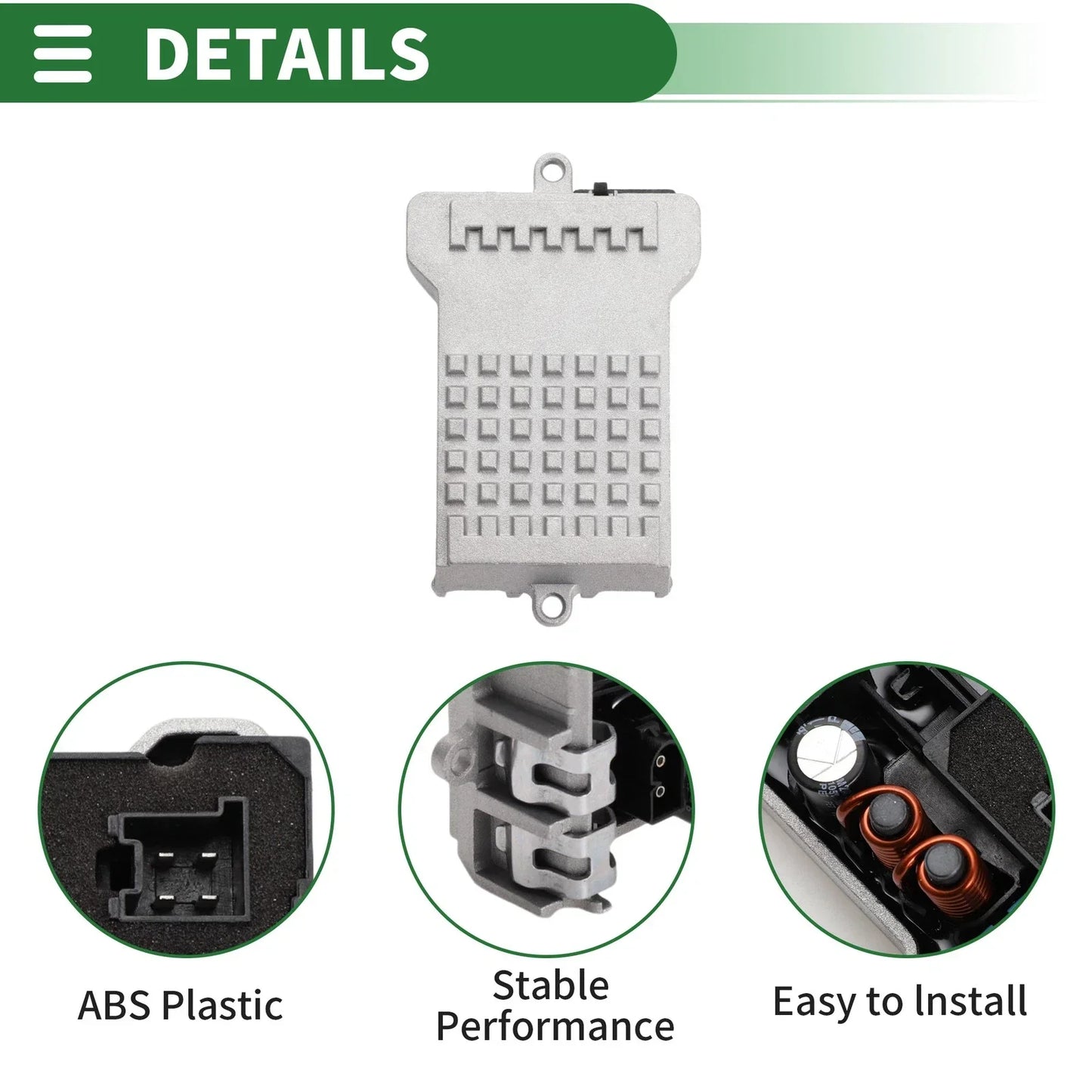HVAC Blower Motor Resistor for Mercedes (A-Class, C-Class, E-Class)