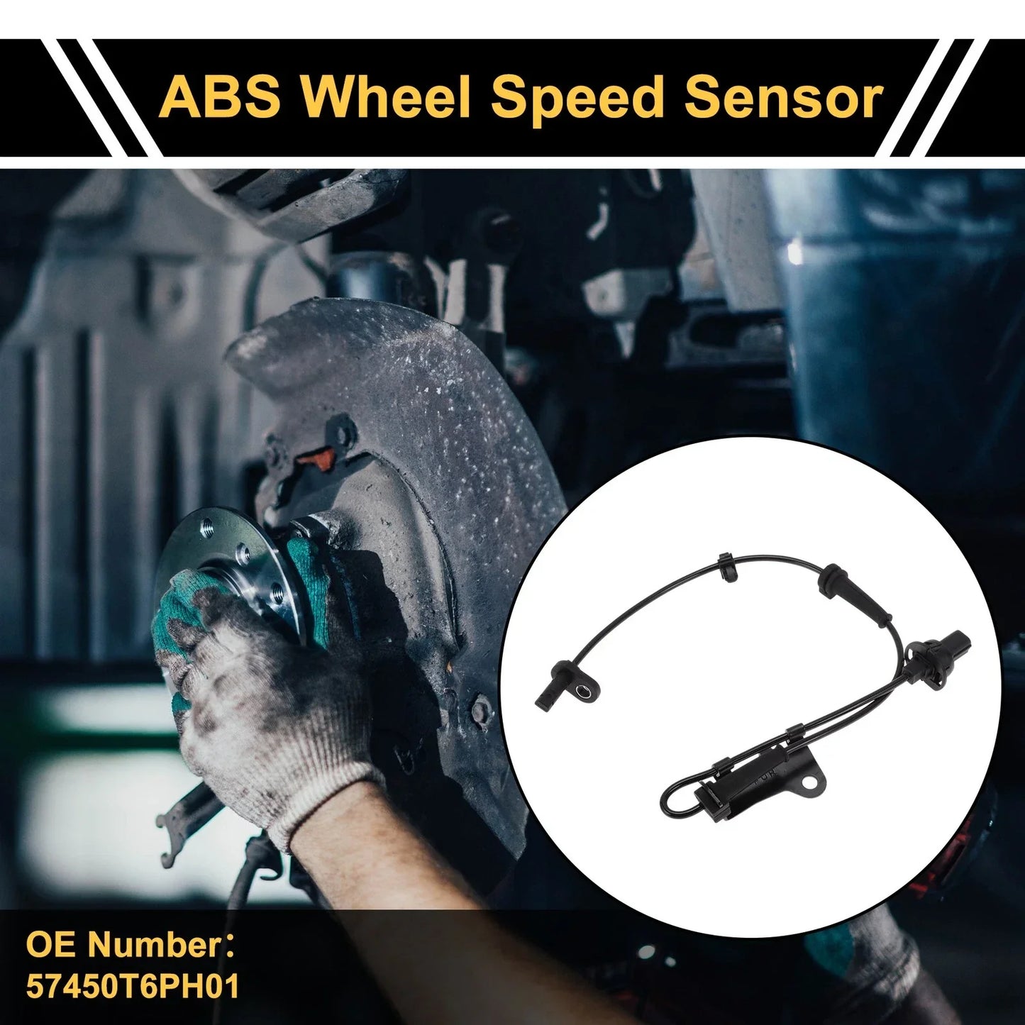 ABS Wheel Speed Sensor for Honda Crider (2014-2018) 1 x Right Front Sensor