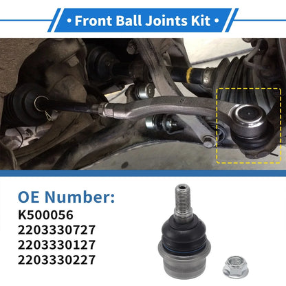 2 x Front Lower Ball Joints for Mercedes-Benz SL550 (2007-2012)