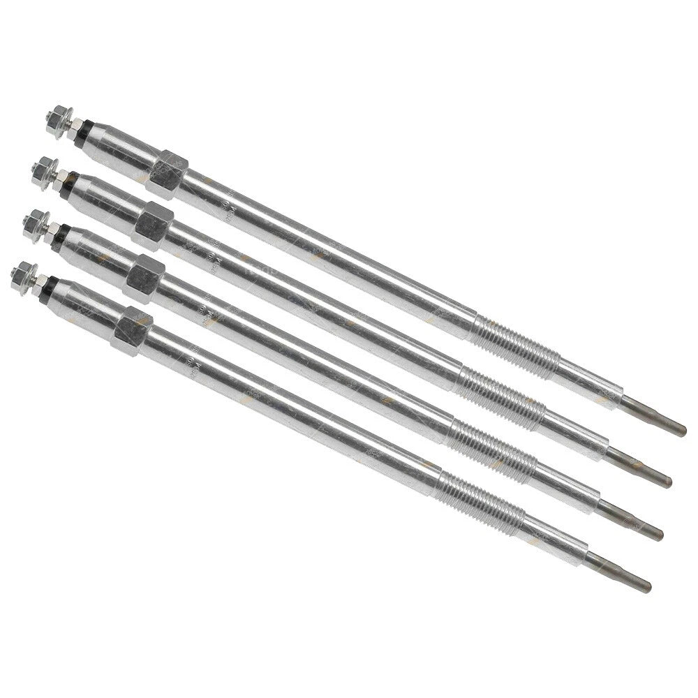 4x Glow Plugs for Nissan Patrol GU, Navara, Elgrand ATE50 Turbo Diesel