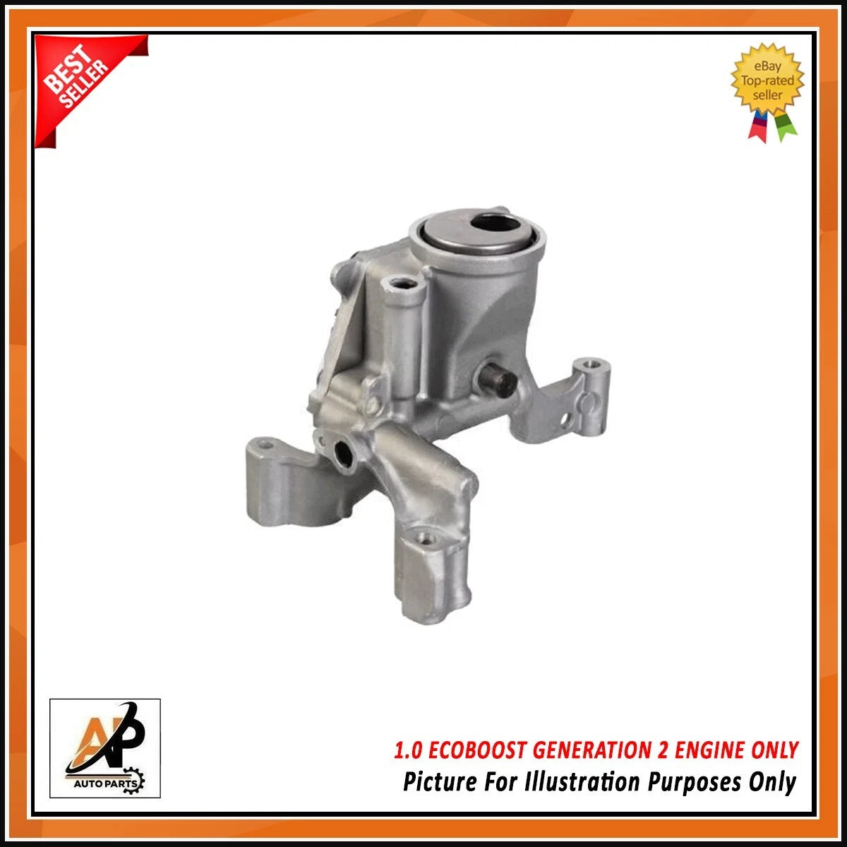 Engine Oil Pump Replacement for Ford Fiesta Focus Mondeo Transit 1.0 EcoBoost (2012–2020)