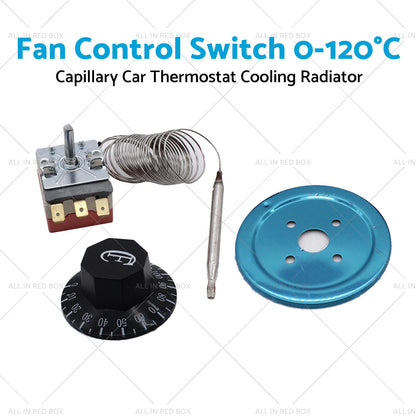 Fan Control Switch for Capillary Car Thermostat Cooling Radiator (0℃-120℃)